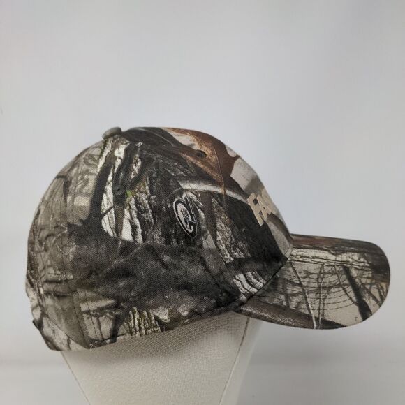 Fastenal Strapback Hat Camo One Size Embroidered Adjustable 6 Panel - Picture 4 of 8